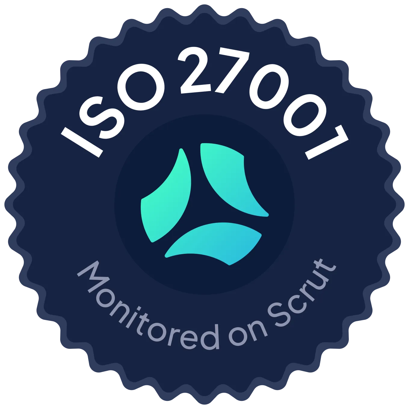 ISO 27001 Certified – Monitored on Scrut